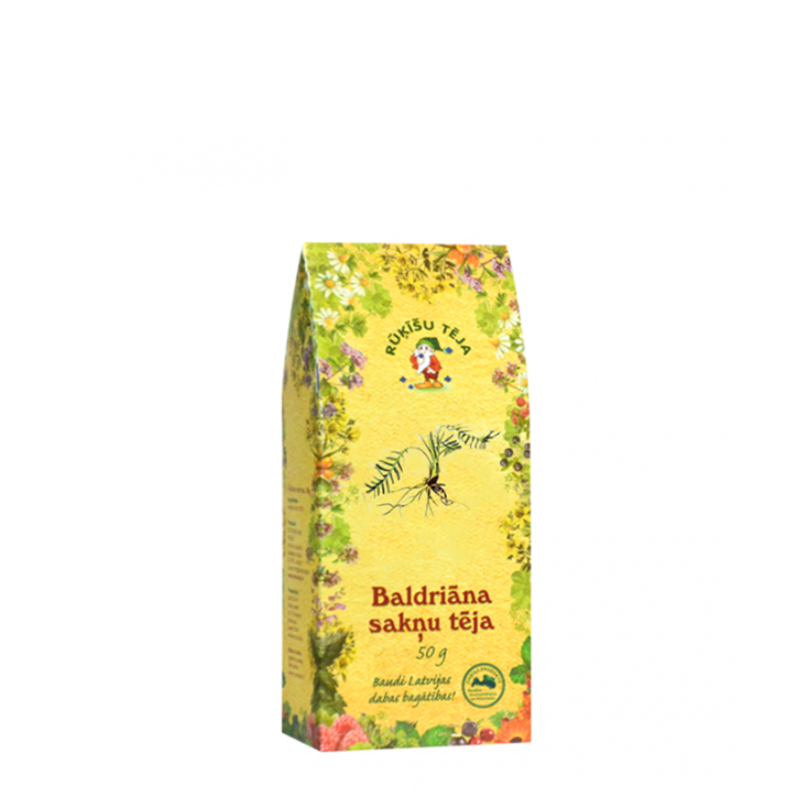 RŪĶĪŠU TĒJA BALDRIĀNA SAKŅU 50g